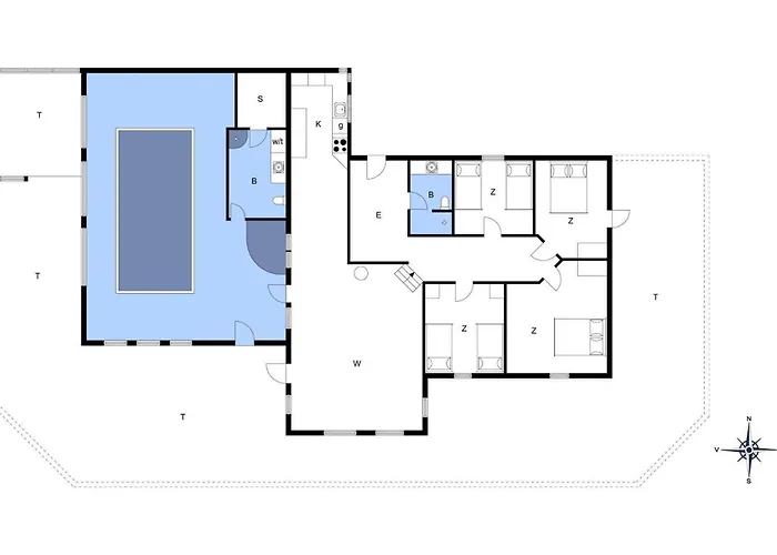Сasa de vacaciones Bl119-blokhus-egebaeksvej-20 *